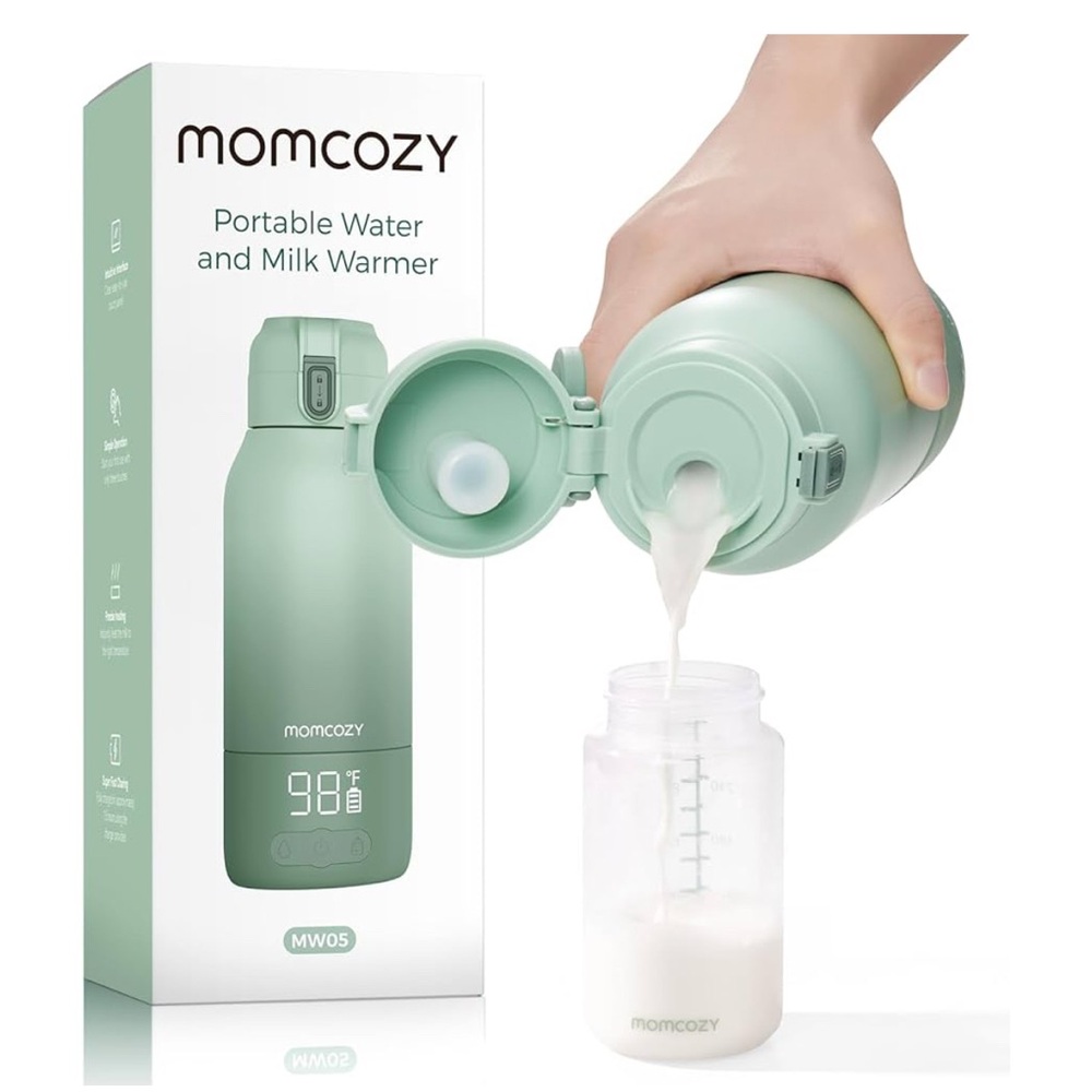 Momcozy Portable Water and Milk Warmer - Green